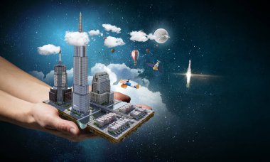 Yeni geliştirme projesi. Karışık teknik