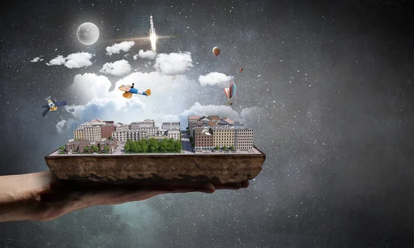 Yeni geliştirme projesi. Karışık teknik