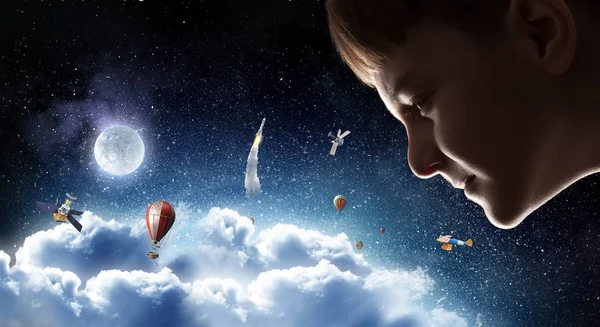 Bu büyük dünya keşfetmek. Karışık teknik