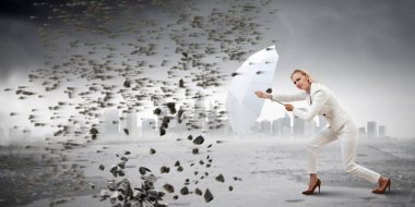 Bu meydan kadar güçlü. Karışık teknik