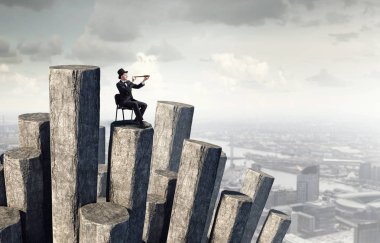 Ne zaman senin are üstünde tepe. Karışık teknik