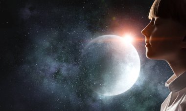 Bu büyük dünya keşfetmek. Karışık teknik