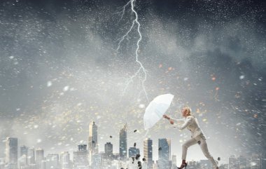 Bu meydan kadar güçlü. Karışık teknik