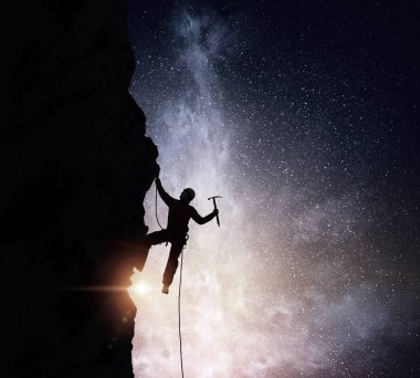 Aşırı Tırmanma onun adrenalindir. Karışık teknik