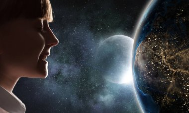 Bu büyük dünya keşfetmek. Karışık teknik