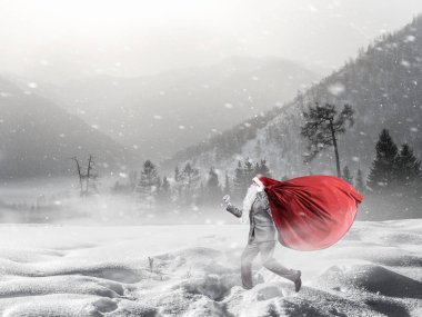 Santa acele. Karışık teknik