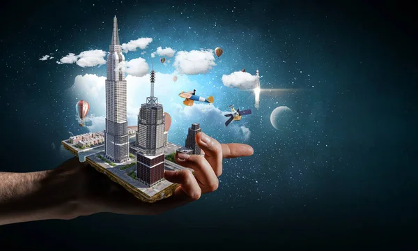 Yeni geliştirme projesi. Karışık teknik