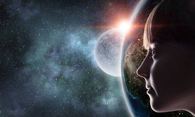 Bu büyük dünya keşfetmek. Karışık teknik