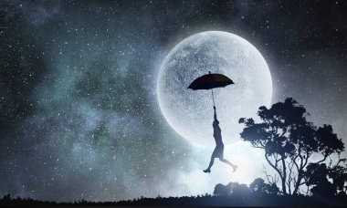 Kaçmak için bir rüya. Karışık teknik