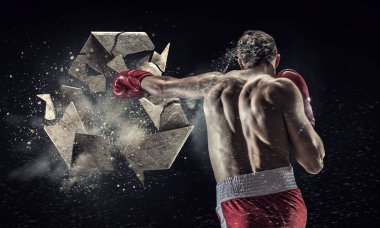 Bu meydan kadar güçlü. Karışık teknik