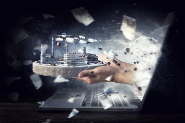 Yeni geliştirme projesi. Karışık teknik