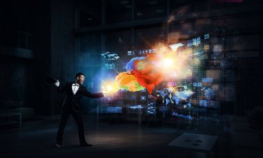 Etkileyici multimedya teknolojileri. Karışık teknik