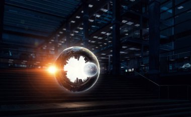 El tüm dünyada. Karışık teknik