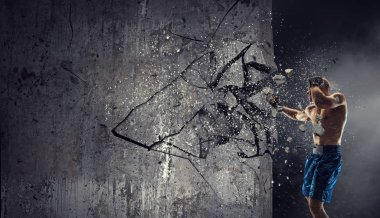 Bu meydan kadar güçlü. Karışık teknik