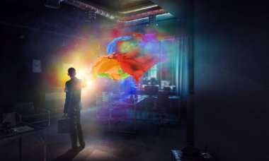 Etkileyici multimedya teknolojileri. Karışık teknik