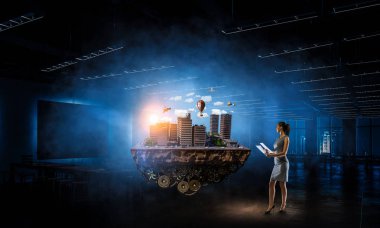 Yeni geliştirme projesi. Karışık teknik