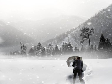 Hiçbir şey onu durduramaz. Karışık teknik