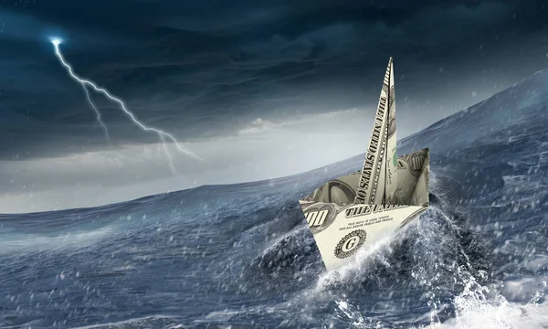 Mali kriz kavramı. Karışık teknik