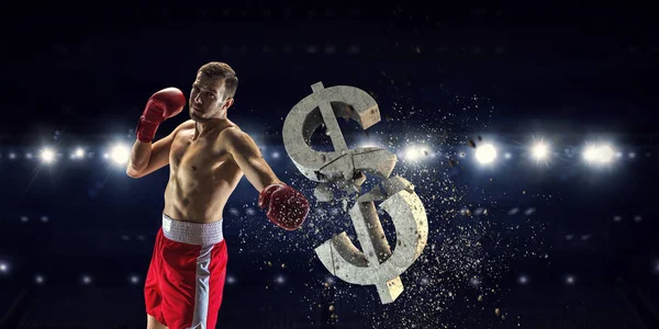 Fighting for currency rate — Stock Photo, Image