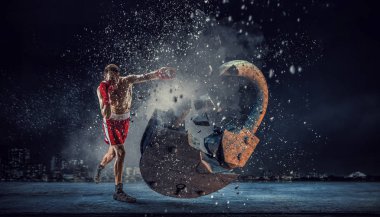 Tüm güvenlik önlemleri kırma. Karışık teknik