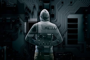 Adam hoody. Karışık teknik