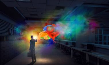 Etkileyici multimedya teknolojileri. Karışık teknik