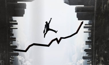 Başarı kadar yükseliyor. Karışık teknik