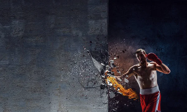 Bu meydan kadar güçlü. Karışık teknik