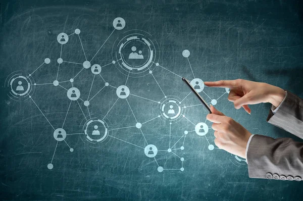 Sosyal bağlantı teknolojileri kavramı