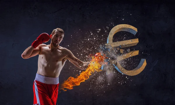 Fighting for currency rate — Stock Photo, Image