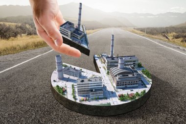 Onun yeni geliştirme projesi. Karışık teknik
