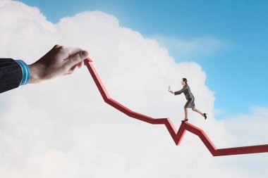 Başarı kadar yükseliyor. Karışık teknik