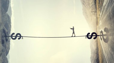 Riskli adımları yapmak kadar cesur. Karışık teknik