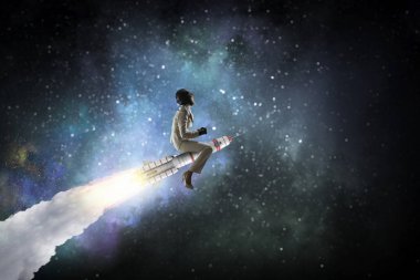 Uzay roketi kadınlarda. Karışık teknik