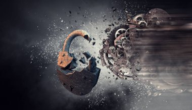 Vites mekanizması çalışıyor. Karışık teknik