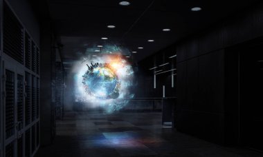 El tüm dünyada. Karışık teknik