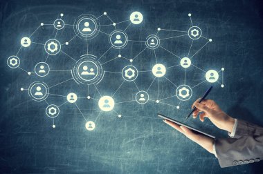 Sosyal bağlantı teknolojileri kavramı