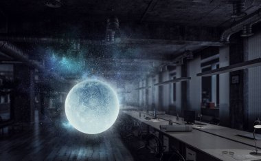 Ay gezegeni keşfetmek. Karışık teknik