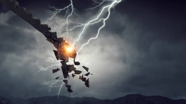 Üstüne alma. Karışık teknik