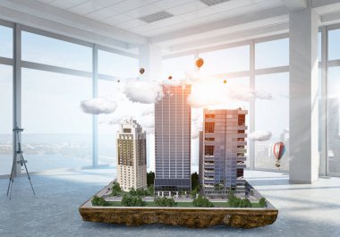 Mimari Proje dış. Karışık teknik