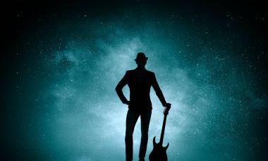 Gitar rock adam. Karışık teknik