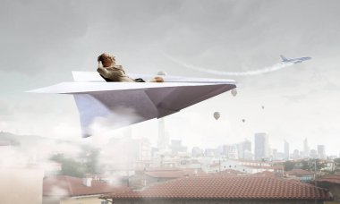 Tatil için rüya. Karışık teknik