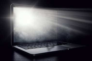 Dizüstü bilgisayar aygıt hasar. Karışık teknik