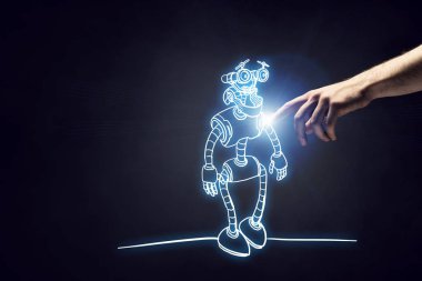 Komik kabataslak robot