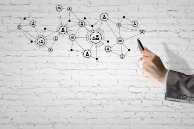 Sosyal bağlantı teknolojileri kavramı