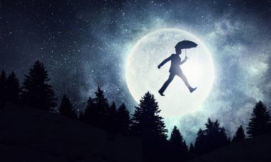 Günlük rutin kaçmak. Karışık teknik