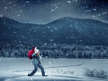 Santa acele. Karışık teknik