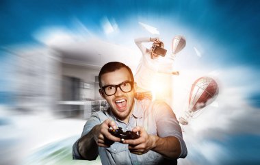 Oyunu gerçeklik deneyimi. Karışık teknik