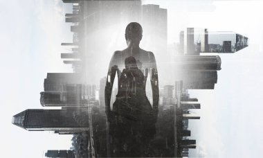 Başarı için kavga ediyordur. Karışık teknik