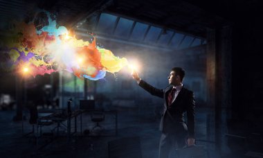 Etkileyici multimedya teknolojileri. Karışık teknik